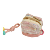 Maxbell Earphone Earbud Case Gifts Decor for Women Men Multifunctional Soft Ornament Pink
