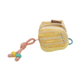 Maxbell Earphone Earbud Case Gifts Decor for Women Men Multifunctional Soft Ornament Yellow