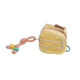 Maxbell Earphone Earbud Case Gifts Decor for Women Men Multifunctional Soft Ornament Yellow