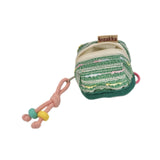 Maxbell Earphone Earbud Case Gifts Decor for Women Men Multifunctional Soft Ornament Green