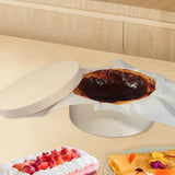 Maxbell Wooden Cake Box with Lid Storage Organizer for Outdoor Arrangements Birthday S