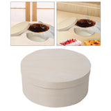 Maxbell Wooden Cake Box with Lid Storage Organizer for Outdoor Arrangements Birthday S