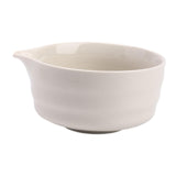 Maxbell Matcha Bowl Ornament Tea Mixing Bowl for Restaurant Dining Room Matcha Lover White