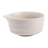 Maxbell Matcha Bowl Ornament Tea Mixing Bowl for Restaurant Dining Room Matcha Lover White