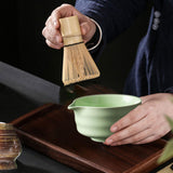 Maxbell Matcha Bowl Ornament Tea Mixing Bowl for Restaurant Dining Room Matcha Lover Green