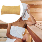 Maxbell Sauna Pillow Cooling Sauna Headrest Pillow for Bathing Sauna Room Steam Room S