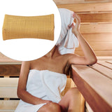 Maxbell Sauna Pillow Cooling Sauna Headrest Pillow for Bathing Sauna Room Steam Room L
