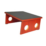 Maxbell Bed Step Wood Sturdy Foldable Step Stool for Kids Adults Living Room Elderly