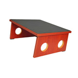 Maxbell Bed Step Wood Sturdy Foldable Step Stool for Kids Adults Living Room Elderly