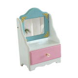 Maxbell Desktop Makeup Mirror with Drawer Storage Box for Vanity Bedroom Living Room