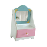 Maxbell Desktop Makeup Mirror with Drawer Storage Box for Vanity Bedroom Living Room