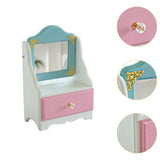 Maxbell Desktop Makeup Mirror with Drawer Storage Box for Vanity Bedroom Living Room