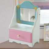 Maxbell Desktop Makeup Mirror with Drawer Storage Box for Vanity Bedroom Living Room