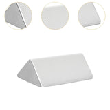 Maxbell Knee Wedge Pillow Comfort Travel Reading Under Knee Pillow for Back Sleeping