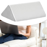 Maxbell Knee Wedge Pillow Comfort Travel Reading Under Knee Pillow for Back Sleeping