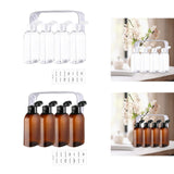 Maxbell 4Pcs Travel Bottles for Toiletries Travel Containers for Hair Oil Foundation White