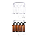 Maxbell 4Pcs Travel Bottles for Toiletries Travel Containers for Hair Oil Foundation White
