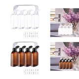 Maxbell 4Pcs Travel Bottles for Toiletries Travel Containers for Hair Oil Foundation White