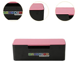 Maxbell Cable Management Box Cable Box Power Strip Cover Box for Home Office TV Desk Black