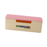 Maxbell Cable Management Box Cable Box Power Strip Cover Box for Home Office TV Desk Milk White