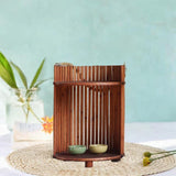 Maxbell Wooden Storage Rack Gift Multipurpose Organizer for Bedroom Home Living Room
