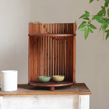 Maxbell Wooden Storage Rack Gift Multipurpose Organizer for Bedroom Home Living Room