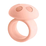 Maxbell Mushroom Shape Door Handle Stopper Lovely Doorknob Protector for Home Office Pink