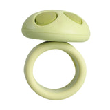 Maxbell Mushroom Shape Door Handle Stopper Lovely Doorknob Protector for Home Office Green