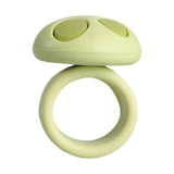 Maxbell Mushroom Shape Door Handle Stopper Lovely Doorknob Protector for Home Office Green