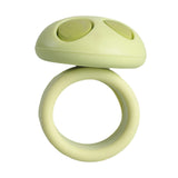 Maxbell Mushroom Shape Door Handle Stopper Lovely Doorknob Protector for Home Office Green