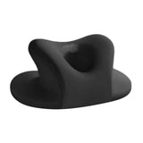 Maxbell Memory Foam Travel Neck Pillow Ergonomic Breathable Hole Desk Napping Pillow