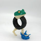 Maxbell Frog Tire Desk Decor Ornament Crafts Decoration for Indoor Office Countertop
