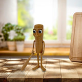 Maxbell Tung Tung Tung Sahur Desk Decor Funny Gift Sculpture for Walkway Indoor Home