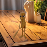 Maxbell Tung Tung Tung Sahur Desk Decor Funny Gift Sculpture for Walkway Indoor Home