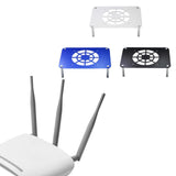 Maxbell Routers Cooling Base Stable Routers Cooling Rack for Home Studio Sturdy Room Silver