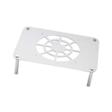 Maxbell Routers Cooling Base Stable Routers Cooling Rack for Home Studio Sturdy Room Silver