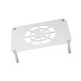 Maxbell Routers Cooling Base Stable Routers Cooling Rack for Home Studio Sturdy Room Silver