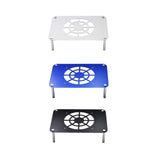 Maxbell Routers Cooling Base Stable Routers Cooling Rack for Home Studio Sturdy Room Silver