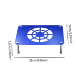 Maxbell Routers Cooling Base Stable Routers Cooling Rack for Home Studio Sturdy Room Blue