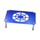 Maxbell Routers Cooling Base Stable Routers Cooling Rack for Home Studio Sturdy Room Blue