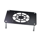 Maxbell Routers Cooling Base Stable Routers Cooling Rack for Home Studio Sturdy Room Black