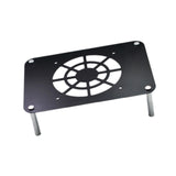 Maxbell Routers Cooling Base Stable Routers Cooling Rack for Home Studio Sturdy Room Black