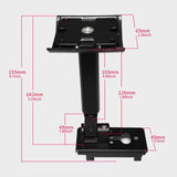 Maxbell Speaker Ceiling Mount for UB-20 II Adjustable Sturdy Ceiling Speaker Bracket Black