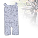 Maxbell Baby Stroller Cushion Universal Baby Seat Pad Liner for Pushchair Child Seat Gray