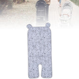 Maxbell Baby Stroller Cushion Universal Baby Seat Pad Liner for Pushchair Child Seat Gray