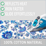 Maxbell Ironing Board Protector Cover Easy to Fit Heat Resistant Ironing Accessories Style D
