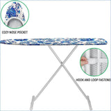 Maxbell Ironing Board Protector Cover Easy to Fit Heat Resistant Ironing Accessories Style D