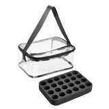 Maxbell Paint Organizer Case Removable Dividers Convenient Art Supply Storage Bag