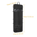 Maxbell Wedding Dress Garment Bag Organizer Bridal Dress Bag for Coats Tuxedos Gowns