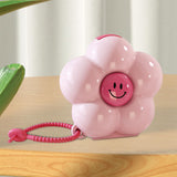 Maxbell Weekly Pill Box 6 Compartments Portable Pill Holder for Bag Office Traveling Pink